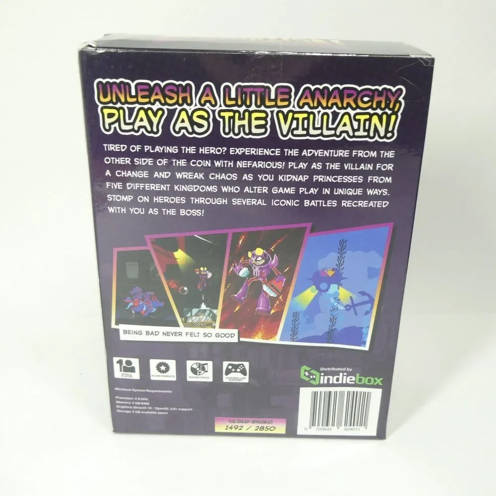 Nefarious Star Blade PC Game Indiebox 2017